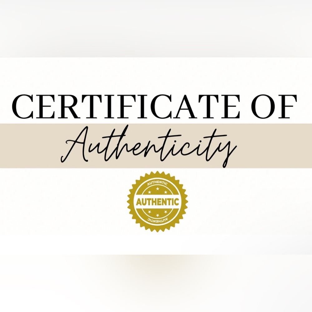 COA (certificate of authenticity)